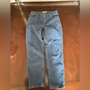 Abercrombie & Fitch Women's The Mom Blue Jeans